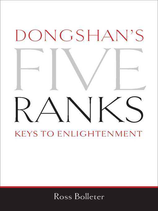 Title details for Dongshan's Five Ranks by Ross Bolleter - Wait list